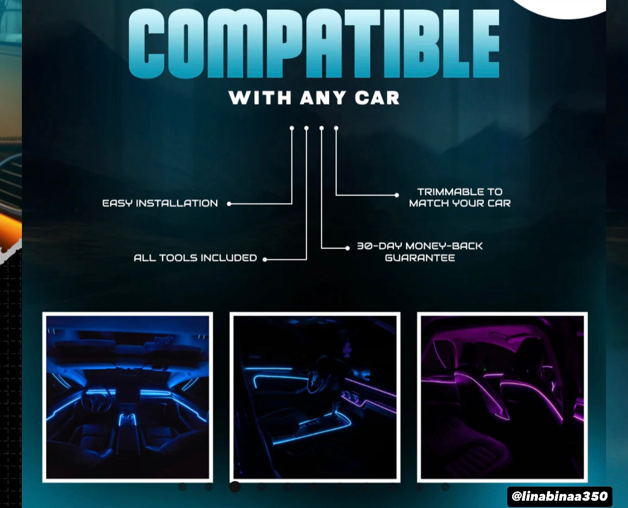 AMBIENT LIGHTING KIT 6 PACK