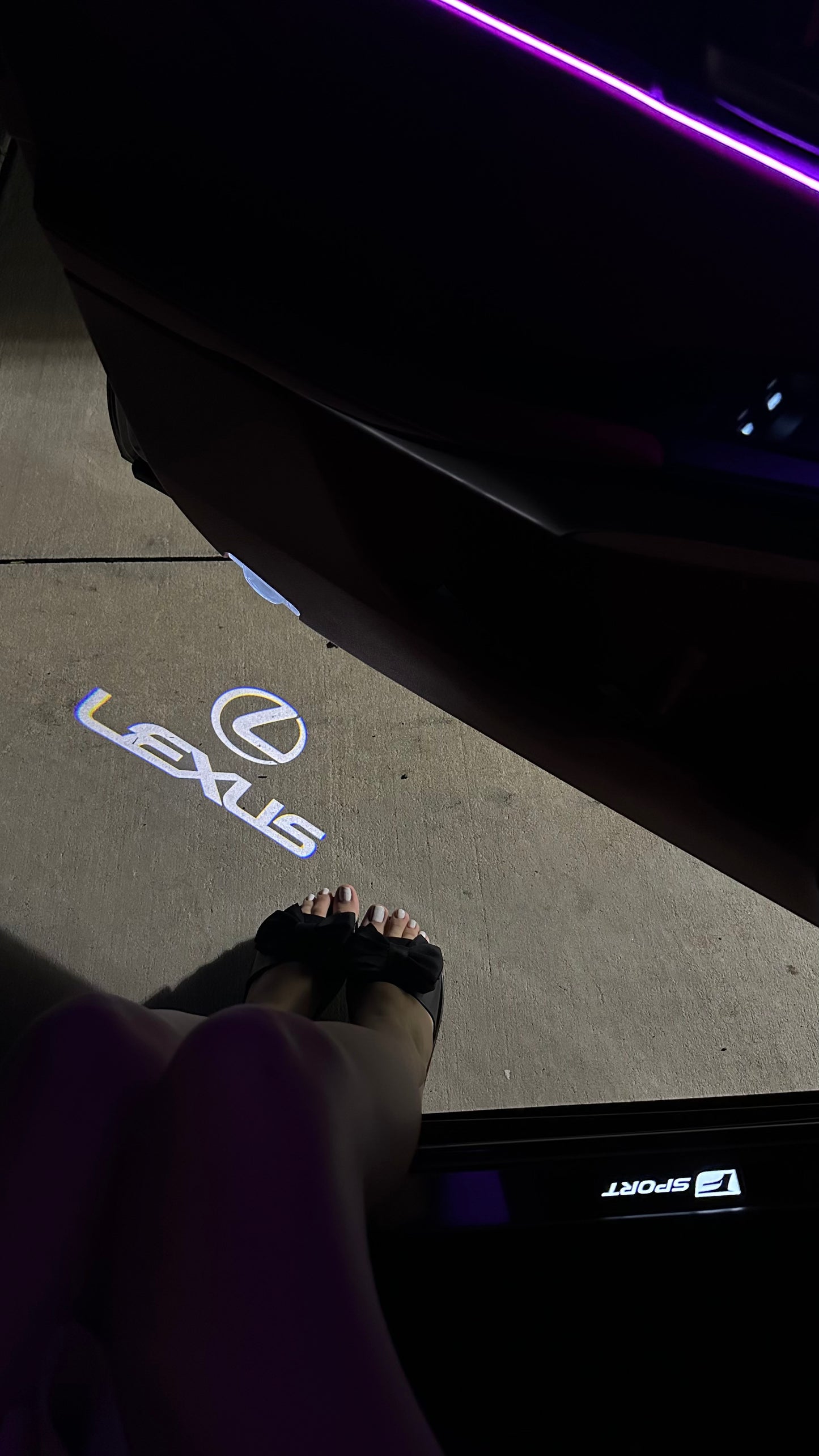 LEXUS DOOR PUDDLE LIGHTS