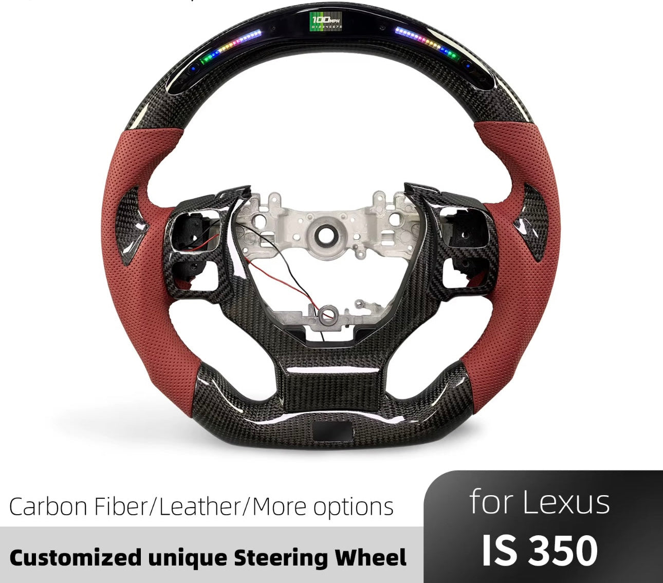 Custom Carbon Fiber Steering Wheel