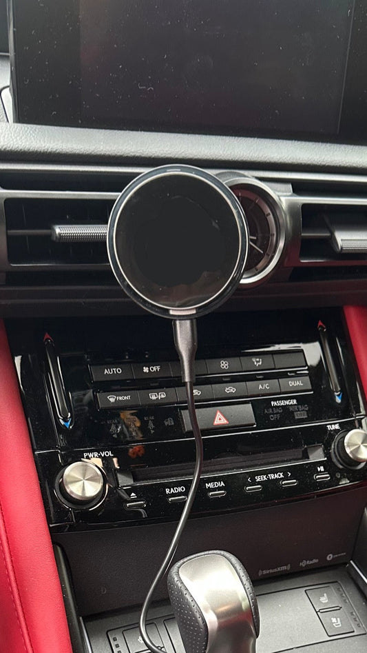 25W Magnetic Wireless Fast Charging Air Vent Holder