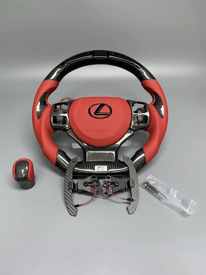 Custom Carbon Fiber Steering Wheel