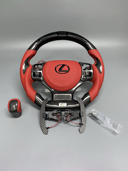 Custom Carbon Fiber Steering Wheel (READ DESCRIPTION)